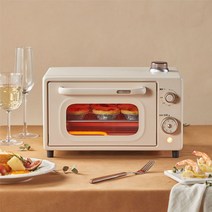 스팀 오븐 새 집 다기능 완전 자동 김이 나는 베이킹 통합 베이킹 전기 오븐 10L, 10L 스팀오븐, 전자동의-1