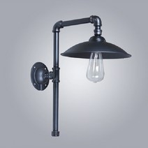 미도라이팅 수도파이프 직각벽등 빈티지벽등 수도파이프조명 인더스트리얼조명 벽등, 램프없음