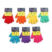 면장갑 2000면장갑 유아 어린이면장갑 장갑 손가락 아동용 극세사면장갑, 저학년 8-10세 (랜덤색상)