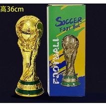 2022 카타르 손흥민 골드 미니 트로피 상패 금메달 기념패 축구 세계 대회, B 36cm1 1 솔리드 5KG 컬러 박스