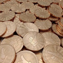 레이싱 자동차 업소용 가정용 오락기 大拇指游戏币金属代币定制金银铜色通用硬币定做活动积分游戏机币, 25mm玫瑰金色大拇指5000枚