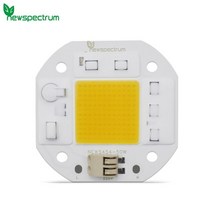 식물등 스탠드 용접 무료 led chip cob driveless 50w full spectrum led grow light chip cob ac 220v warm white fo, 따뜻한 화이트, 220v 50w