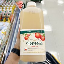 [서울우유] 아침에주스 사과 1.8L, 아이스보냉백포장
