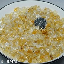 자갈 콩자갈바닥 100g Natural citrine crushed stone fish tank landscaping crystal flower pot garden d, 01 5-8mm   100g