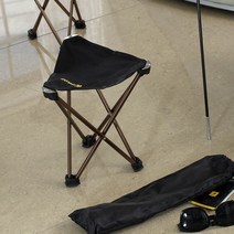 감성 경량 로우체어 접이식 캠핑의자, 캠핑의자-블랙