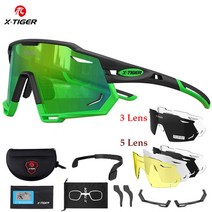 자전거 부품 용품 전기자전거X-타이거 사이클링 선글라스 편광 uv400 새로운 오리지널 이중 목적 디자인 프레임 스포츠 낚시 사이클링, 협력사, 5 렌즈, 색상 12