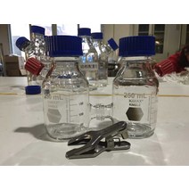 미생물 화학 연료 전지 상자 mfc반응기 500ml 유리 교육 장비 실험, 한개옵션0