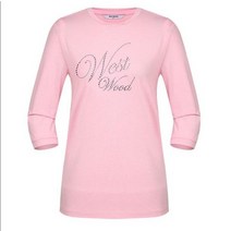 웨스트우드 WEST WOOD 여성 봄 가을 간절기용 등산 및 레저활동 일상생활에서 편하게 입으실 수 있는 아웃도어 저렴한 상품 여성 7부 라운드티셔츠 WL1WTTR404