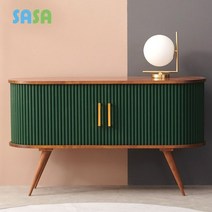 사사 사사가구 클라라 1200 슬라이딩 원목 거실장, 내추럴