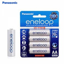 FUX122509파나소닉 에네루프 충전식 건전지 AA 2000mAh 4알 (BK3MCCE-4BK)