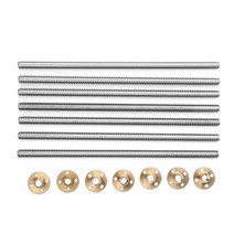 부품3D 프린터 부품 T8 리드 스크류 100mm 8mm 사다리꼴 나사 구리 너트, 11 600mm_04 Lead 4mm