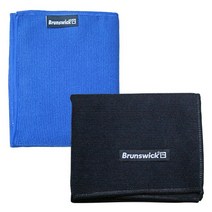 브런스윅 마이크로 화이버 볼타월 볼링타월 볼링용품, 블랙