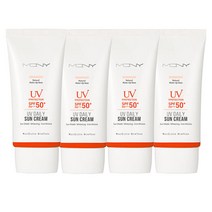 맥퀸뉴욕 유브이 데일리 베이스 선크림 SFP50+ PA+++ 50g 4개