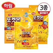 [냉동] 하림 포켓몬 피카츄 돈까스 500g 2봉, 단품