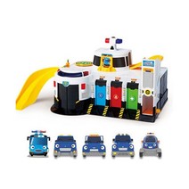 타요 [세트] 레스큐 타요 긴급출동센터 + 타요 친구들 미니카 4종 세트 (10탄), 단일옵션