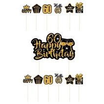 30살 계란한판 케이크 토퍼 특이한 생일초 1 세트 생일 축하 장식 PVC 소용돌이 홈, C04