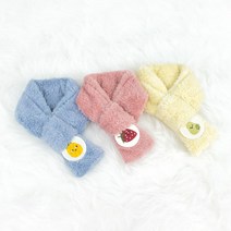 마이다올 후르츠머플러 강아지목도리 케이프, S, 옐로우