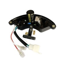 발전기 컨투롤러 비상전기 태양광 솔라 6KW 7KW 발전기 전압 조정기 15HP 디젤 용 카본 브러시가있는 LIHU, 한개옵션0