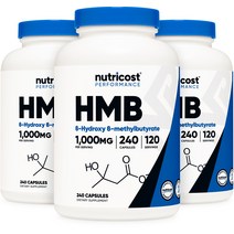 HMB 500 mg 240캡슐 3병, 240정, 3개