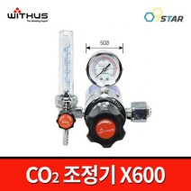 위더스 이산화탄소조정기 CO2 X600 110V 220V 압력게이지 CO2조정기, 110V X600