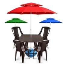 전원주택 계곡 해변 파라솔 카페 캠핑 낚시 루프탑 그늘막, 03파라솔세트14