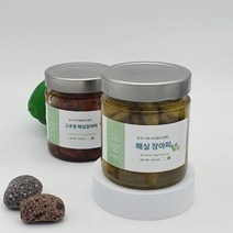 매실 장아찌 수제 밑반찬 절임 아이 반찬 밥도둑 하동 청매실 깐매실 무침 선물세트, 아삭매실(600g)