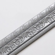 웨인스코팅 몰딩 벽 천장 PVC 패턴 스티커 장식 자체 접착 방수 테두리 스트립 트림, c, 한 사이즈