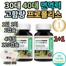 네추럴라이즈 면역프로폴리스 프리미엄 포르폴리스 플로폴리스 푸로폴리스 폴리폴리스 아연 플라보노이드 식약처인증 환절기 대용량 여성 추천 부모님 bee propolis 홈쇼핑 직구 캡슐