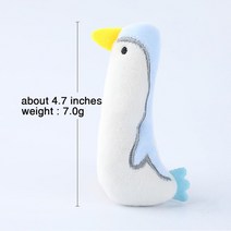 캣타워 고양이 용품 귀여운 개박하 애완 동물 장난감 민트 플러시 보호 입 강아지 이빨 그라인딩 봉제 엄지 베개 아이템, 2, 02 2