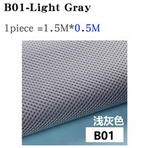 HIFIDIY 라이브 스피커 그릴 천으로 스테레오 패브릭, B01-Light gray