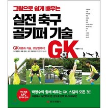 그림으로 쉽게 배우는 실전 축구 골키퍼 기술:GK 이론과 기술 코칭법까지, 중앙생활사, 박영수