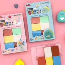 에코에듀 초등 인싸 클레이지우개점토 2개, 2세트