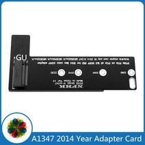 판매 A1347 어댑터 카드 M 키 NVMe M2 SSD to For Mac Mini 2014 Late MEGEN2 MEGEM2 MEGEQ2 데스크탑 컴퓨터 라이저 컨버터