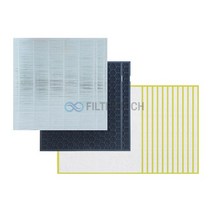 삼성 블루스카이7000 CFX-C100D AX90M7580WPD 정품형 공기청정기필터 호환 1년세트, 없음
