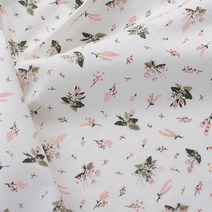 페브릭 옥삼 직물꽃프린트 코튼 리버티 능직 패브릭 퀼트 침구 아기 시트 DIY 바느질 액세서리 하프 미터, 12 S006_01 0.5mX1.6m