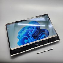 삼성 노트북 Pen NT950QAA-X716 터치스크린 중고노트북, WIN11 Home, 16GB, 512GB, 코어i7, 실버