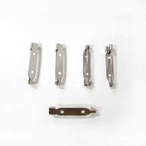 창작스튜디오놀자 일자 코사지 브로치핀 16mm 24mm 30mm 일자핀 코사지핀 브로치만들기 카네이션 공예 의류부자재, 10입