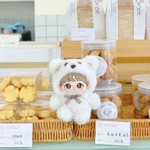 모카돌 10cm 솜인형옷 동물 바디슈트 3종택1, 곰돌이