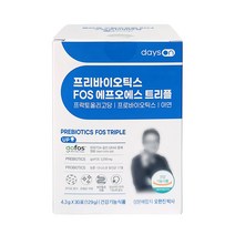 프리바이오틱스FOS 트리플 1박스/30포, 상세 설명 참조, 단일옵션