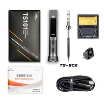 납땜인두기 무선인두기 가스인두기 실납 땜납 납땜기 온도 조절 가능 USB 휴대용 디지털 용, 1.TS-BC2 Tip