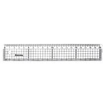 송화 500방안자 20cm/SH-B005