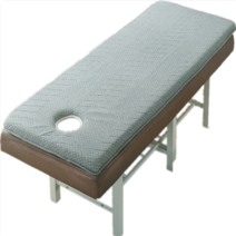 마사지 매트리스 안마 경락 치료실 병원 한의원 침대, 화이트 (라텍스+메모리폼) 5cm 185x70
