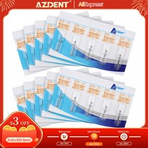 강력한 전기드릴 핸드피스 AZDENT-치과 다이아몬드 버 중간 FG 1.6mm 50 개 = 10 팩 고속 핸드피스 터빈, 72 50PCS TF-23