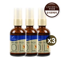 루시도엘 아르간 헤어트리트먼트 리페어오일, 60ml, 3개