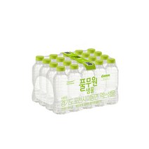 풀무원 무라벨 생수 330ml 20pet