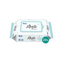 잘풀리는집 자연수 물티슈 20매, 60팩