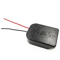 MAKITA & BOSCH 18V 배터리 전원 마운트 커넥터 어댑터 독 홀더 12 Awg 와이어 어댑터, 검정
