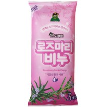 JJ Choice 산도깨비로즈마리비누(3개입)_화장비누, 1개, 100g