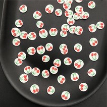 60g 과일 항목 Polymerclay 어린이 점토 뿌리 Diy/케이크 Diy 만들기/네일 아트/스크랩북 장식/공예 필러, [03] lemon blue