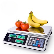 매장용 전자저울 30kg 앞뒤표시 마트저울, B